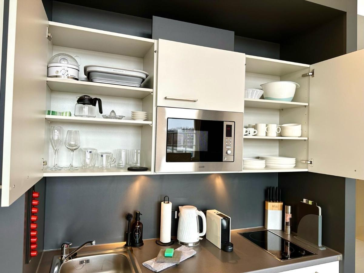 Apartment Meos 1 -zentrum-balkon-parkplatz-gym-uniklinik Leipzig